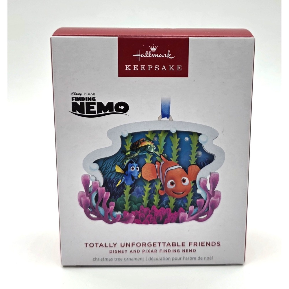 2024 Hallmark  Disney Finding Nemo Totally Unforgettable Friends‎ Keepsake New